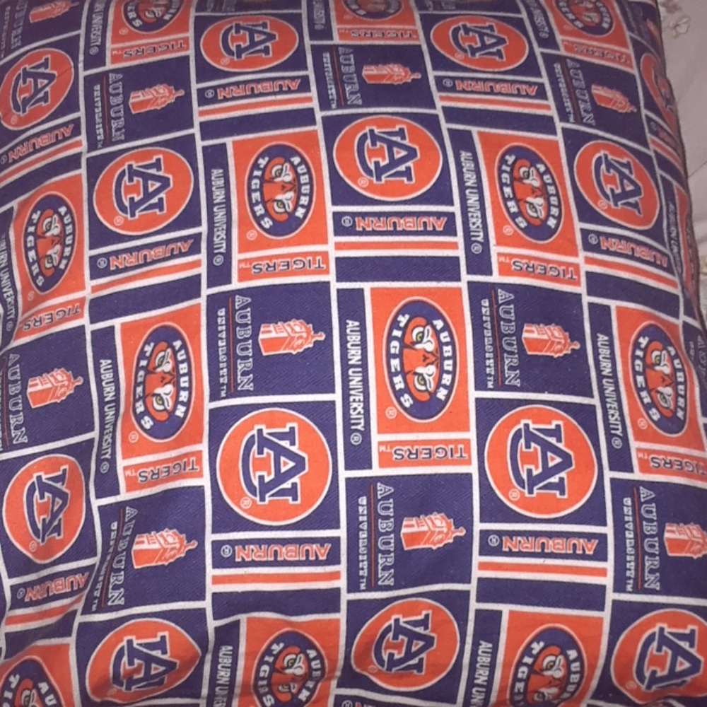 Auburn pillow